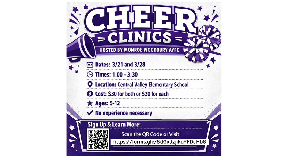 Cheer Clinics !!!
